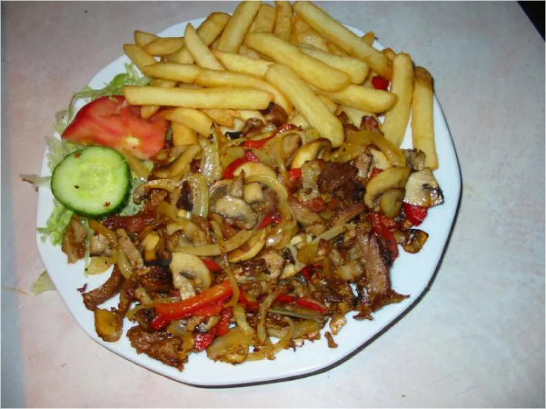 Shoarma Speciaal schotel